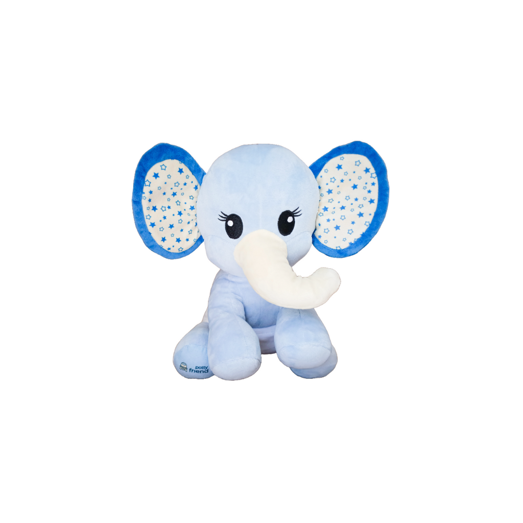 Interactive Potty Training Plush Stuffed Animal Friend 9 Unique Potty Training Phrases Live Simulation Fun Toddler Toilet Toys for Girls & Boys 18 Months to 3+ by PottyFriend (Elephant, Unicorn, Dino)