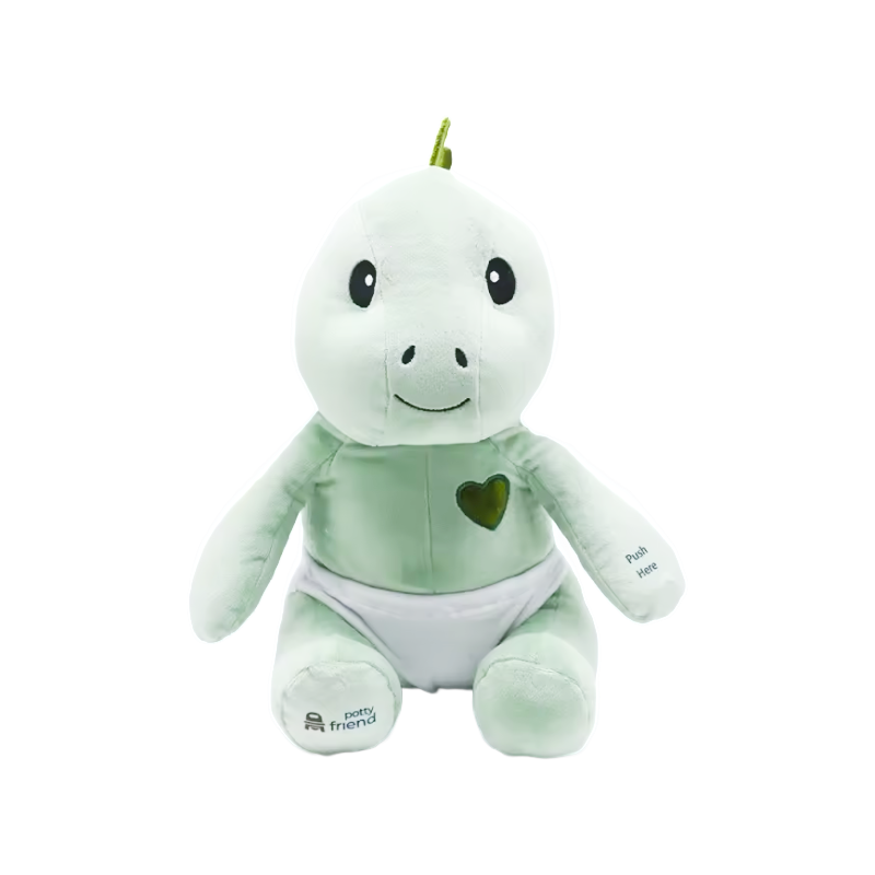 Interactive Potty Training Plush Stuffed Animal Friend 9 Unique Potty Training Phrases Live Simulation Fun Toddler Toilet Toys for Girls & Boys 18 Months to 3+ by PottyFriend (Elephant, Unicorn, Dino)
