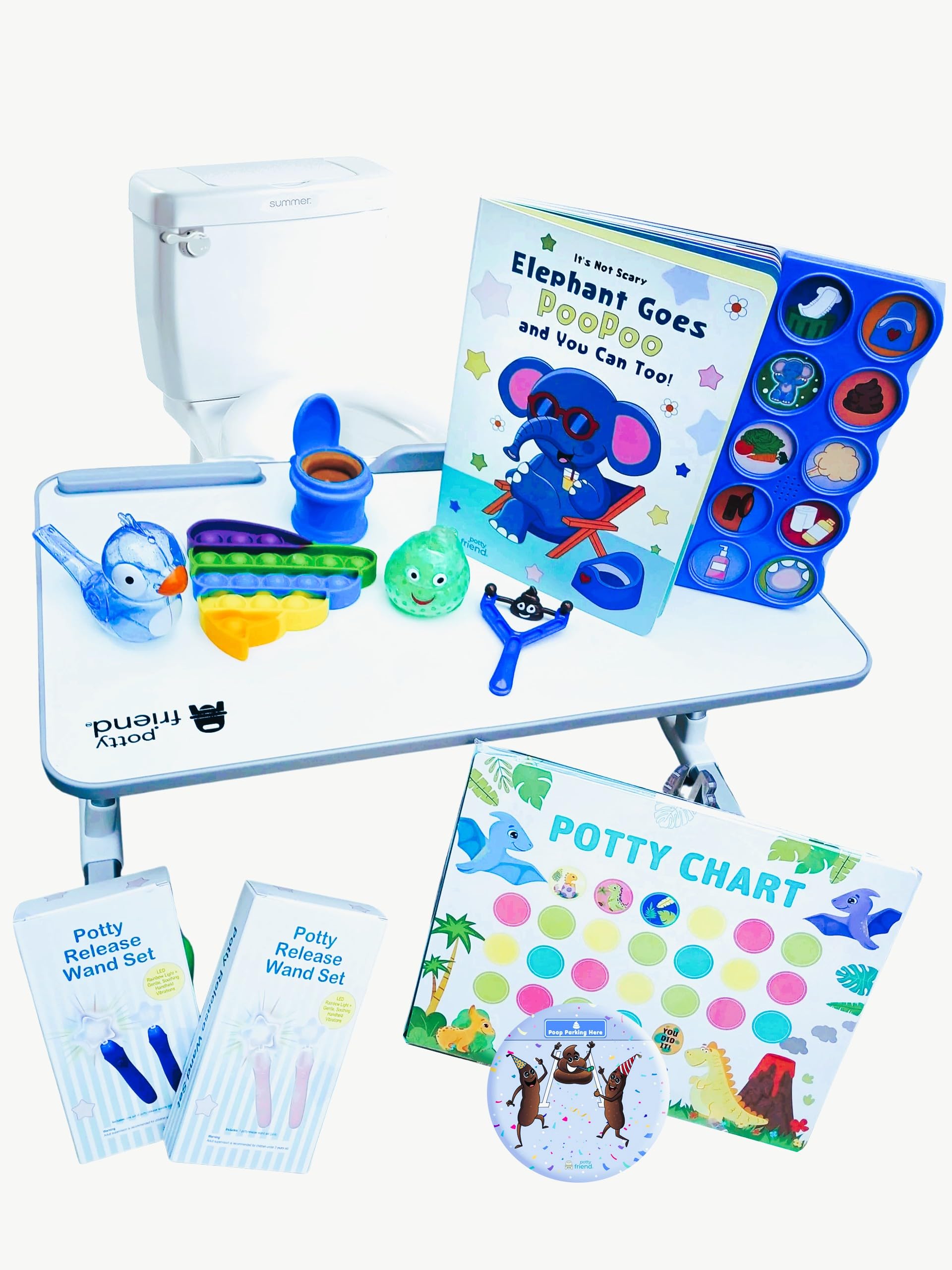 The Gentle Potty Training Starter Kit (Blue or Pink)